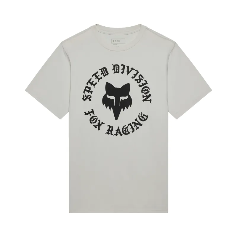 Fox Badge 195 Original Short Sleeve Tee Light Grey