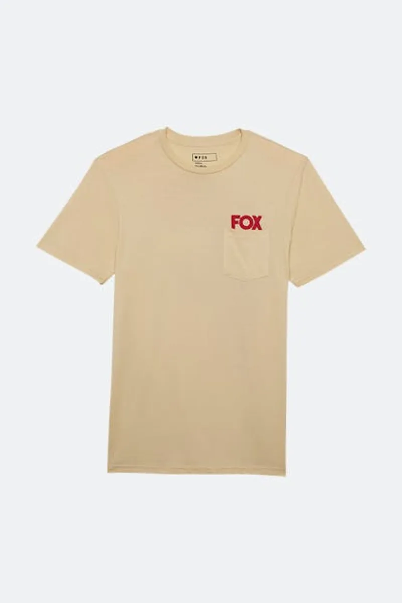 Fox Big F Prem Short Sleeve Tee Shirt Cream