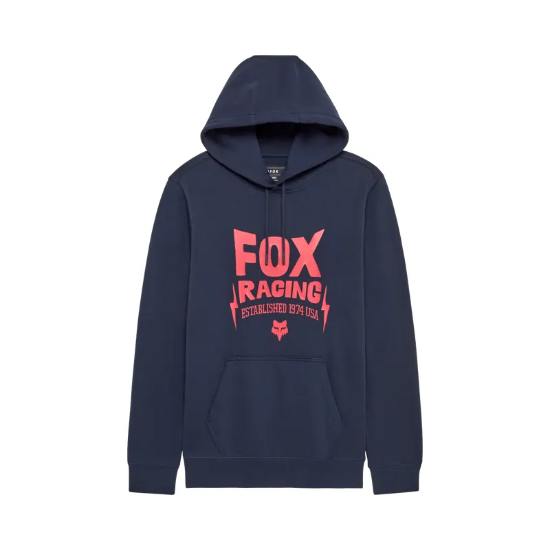 Fox Bolt Fleece Pullover Midnight Blue