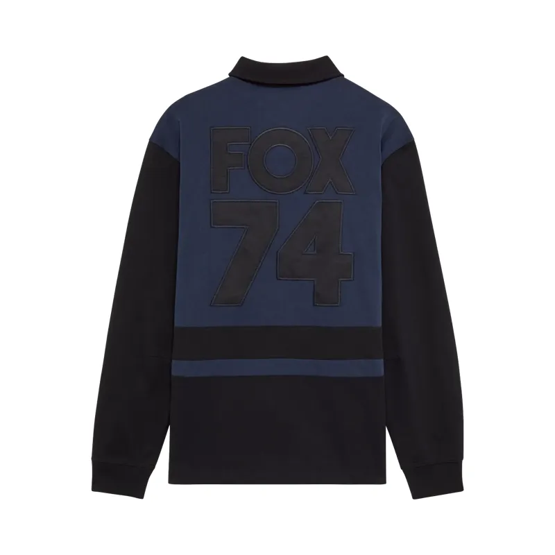 Fox Circa 74 Oversized Long Sleeve Rugby Midnight Blue-1