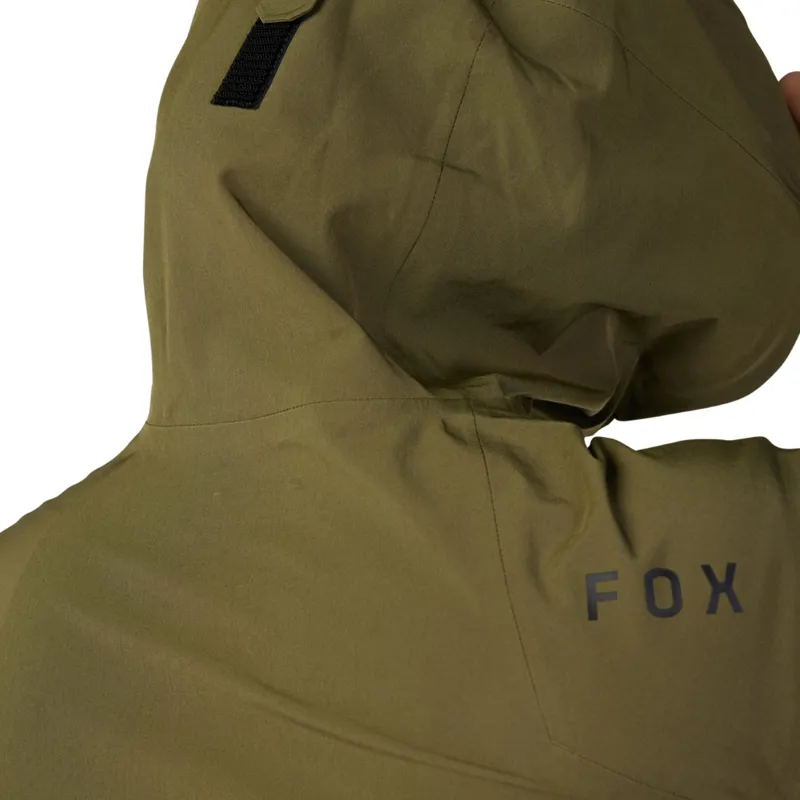 Fox Defend 3L Water MTB Jacket Olive Green-8