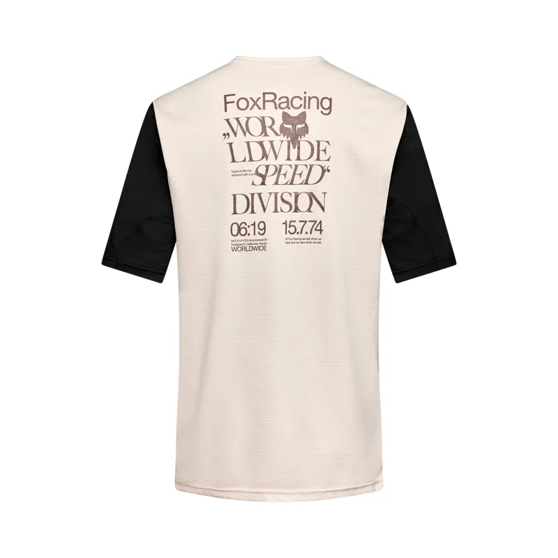 Fox Defend Park SE Short Sleeve Jersey Chalk-3
