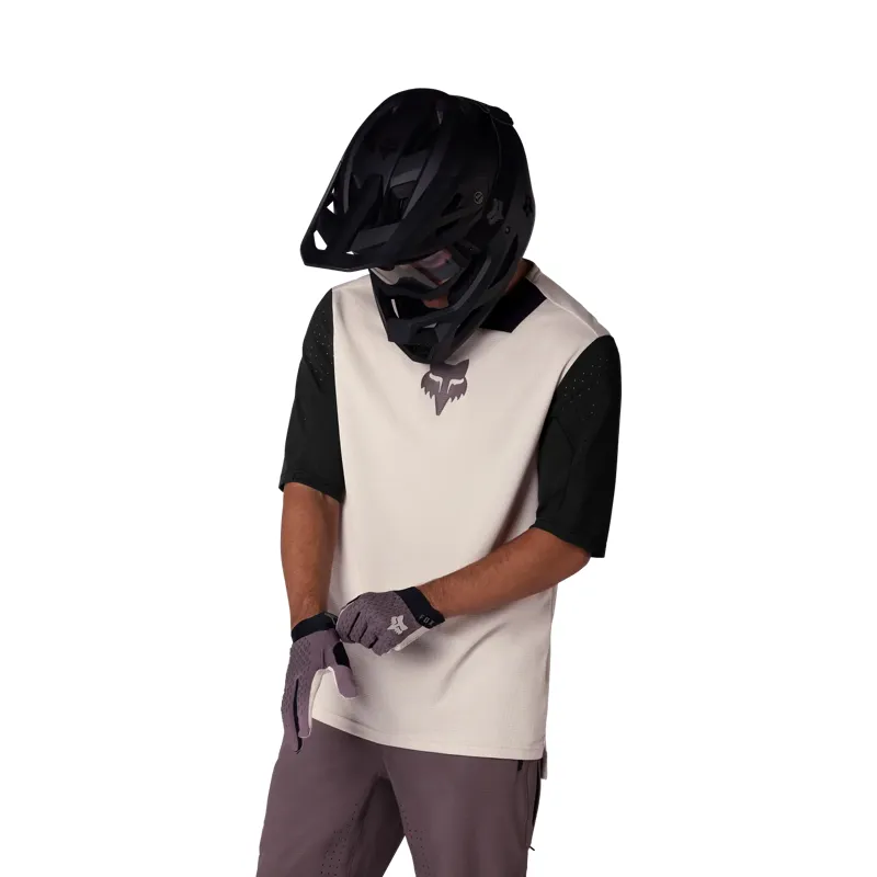 Fox Defend Park SE Short Sleeve Jersey Chalk
