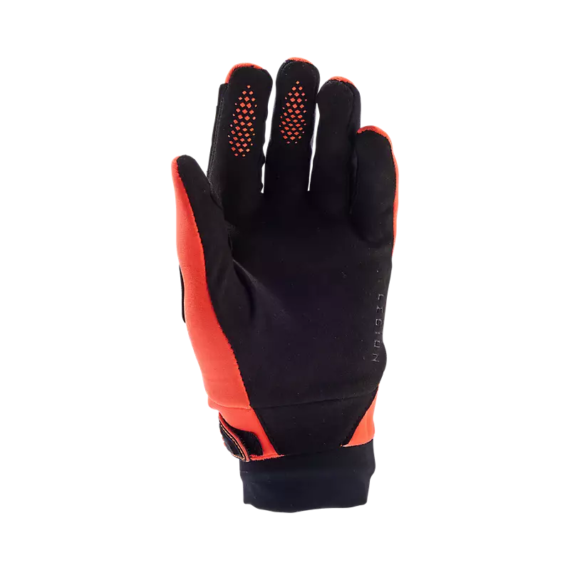 Fox Defend Thermo Youth MTB Gloves Fluorescent Orange-1