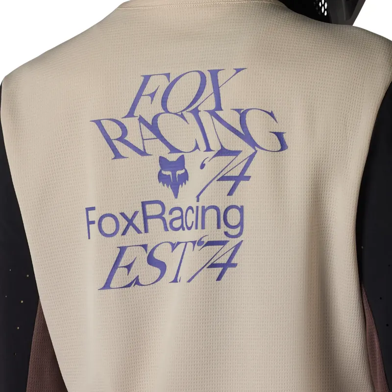 Fox Defend Park Long Sleeve Jersey Women Chalk White-4