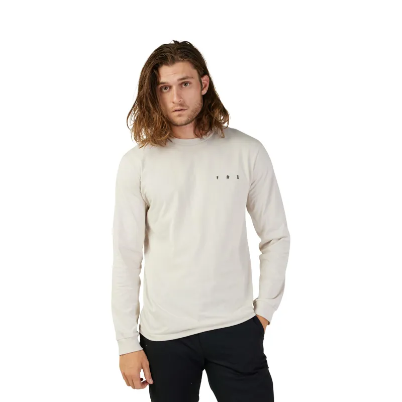 Fox Diffuse Premium LS Tee Vintage White-1