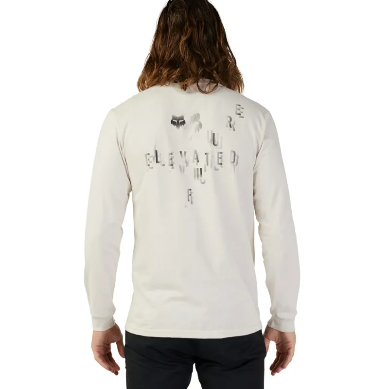 Fox Diffuse Premium LS Tee Vintage White-2