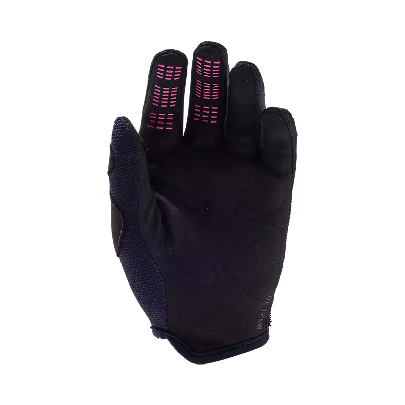 Fox Dirtpaw Kids MTB Gloves Black/Pink-1