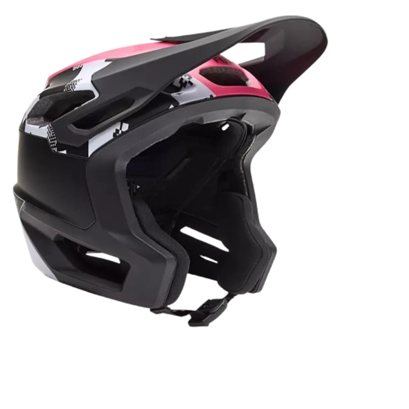 Fox Dropframe Pro Digi MIPS MTB Helmet Black/White