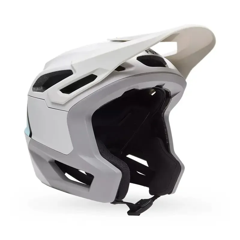 Fox Dropframe Pro Grid MIPS Helmet Light Grey