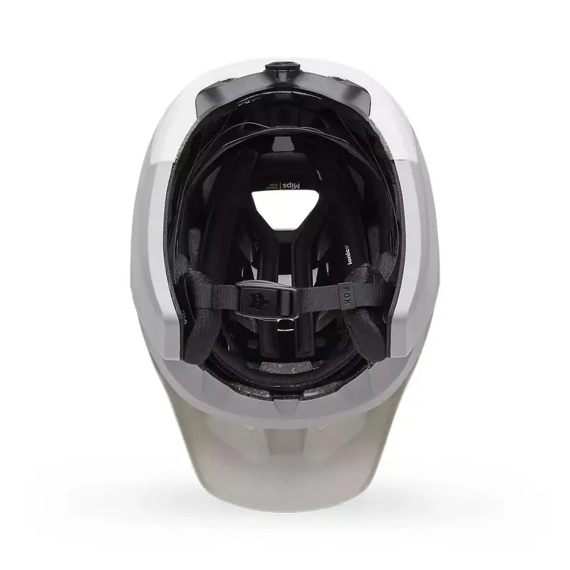 Fox Dropframe Pro Grid MIPS Helmet Light Grey-5