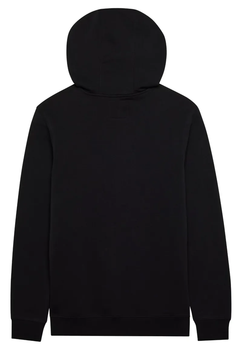 Fox Emotion Pullover Fleece Hoodie Black-1