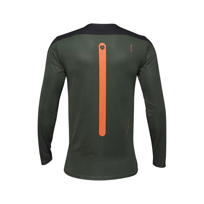 Fox Flexair Aviation Long Sleeve Jersey Dark Sage-1