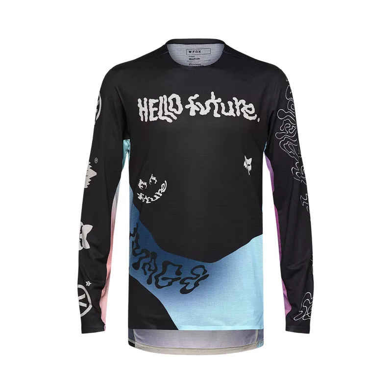 Fox Flexair Hello Future Long Sleeve Jersey Cream