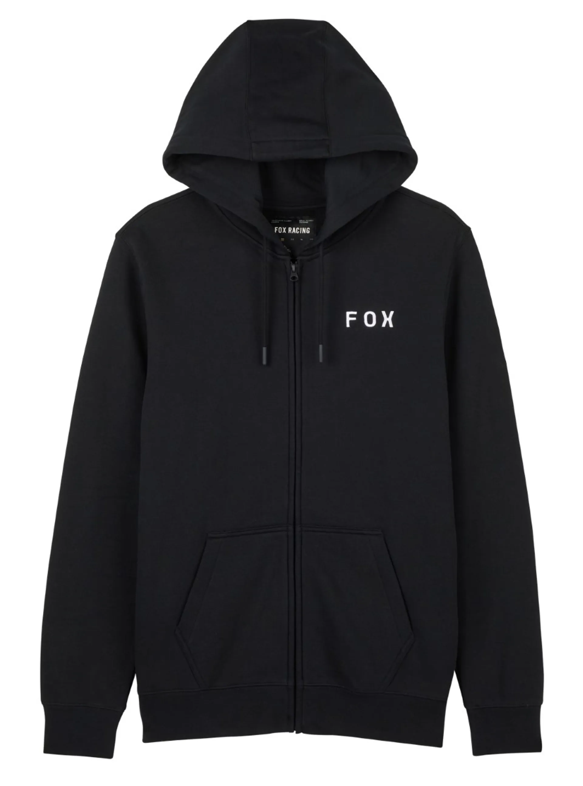 Fox Flora Zip Fleece Hoodie Black