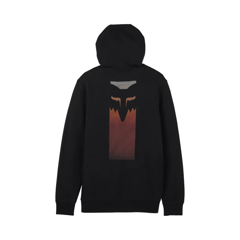 Fox Flora Zip Fleece Hoodie Black-1