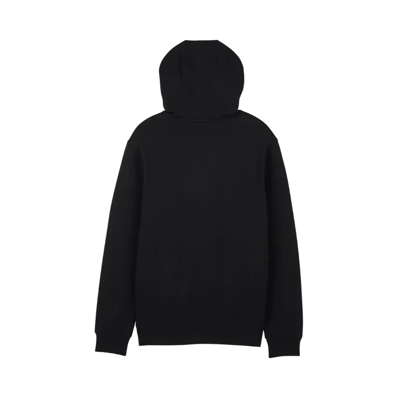Fox Fox Head Fleece Pullover Hoodie Black/Black-1