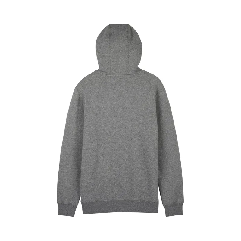 Fox Fox Head Fleece Pullover Hoodie Heather Graphite-1