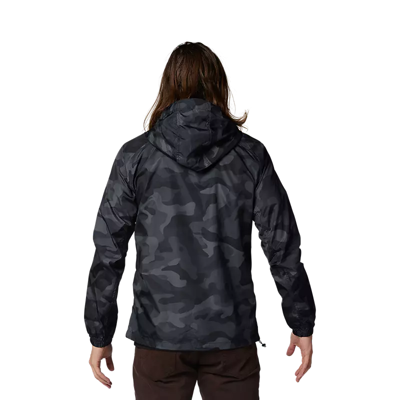 Fox Head Camo Windbreaker Black Camouflage-1