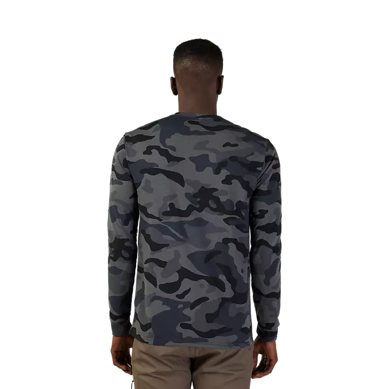 Fox Head LS Tech Tee Black Camo-3
