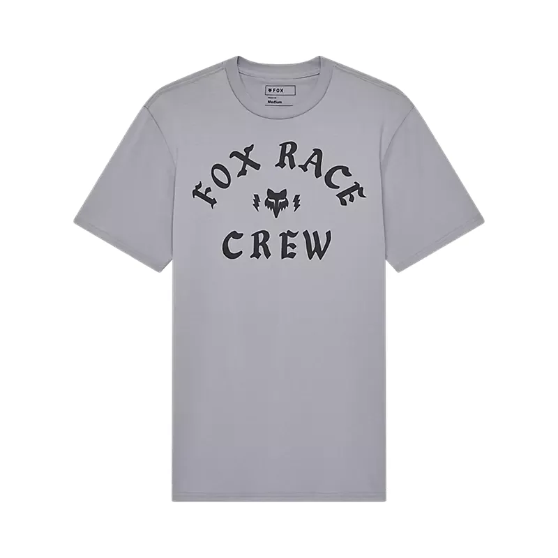 Fox Heritage Premium Short Sleeve Tee Shirt Steel Grey  