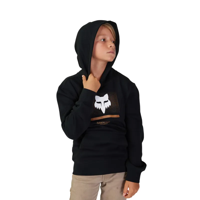 Fox Optical Youth Pullover Fleece Hoodie Black-3