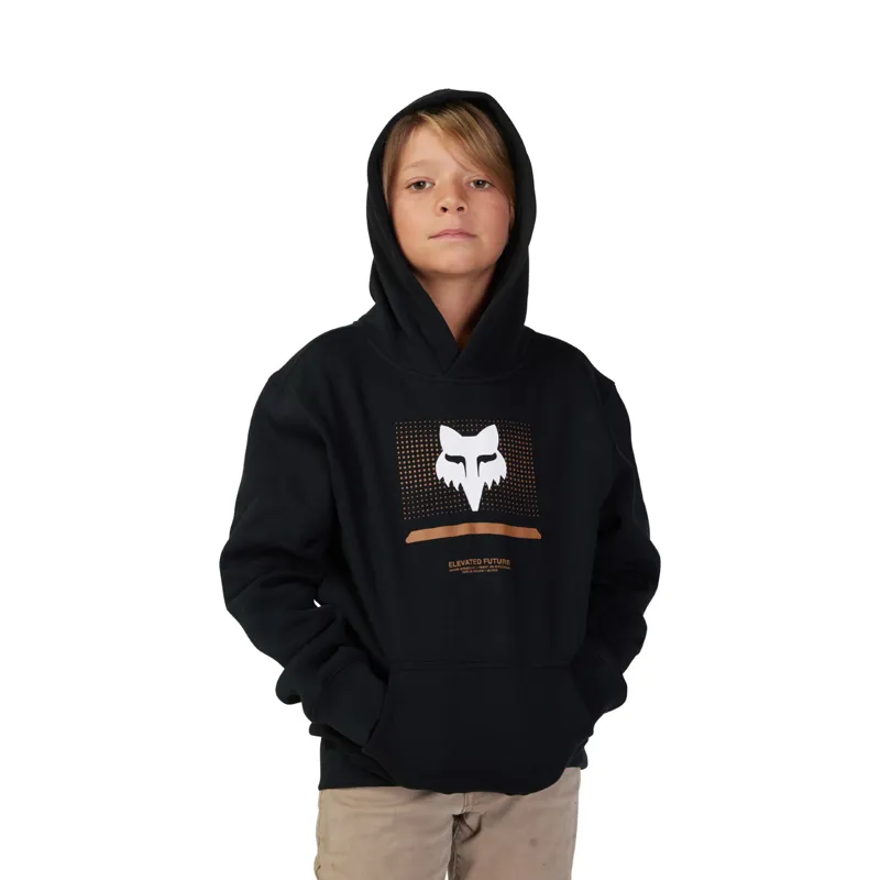 Fox Optical Youth Pullover Fleece Hoodie Black-2