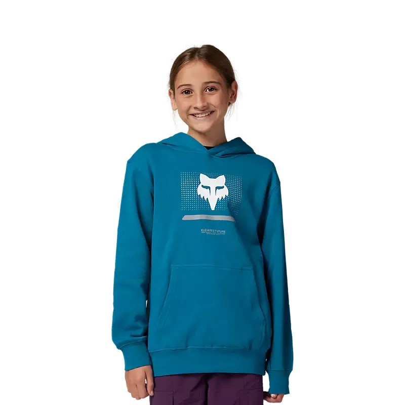 Fox Optical Youth PullOver Fleece Hoodie Maui Blue