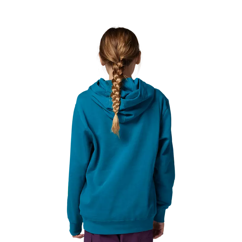 Fox Optical Youth PullOver Fleece Hoodie Maui Blue-1