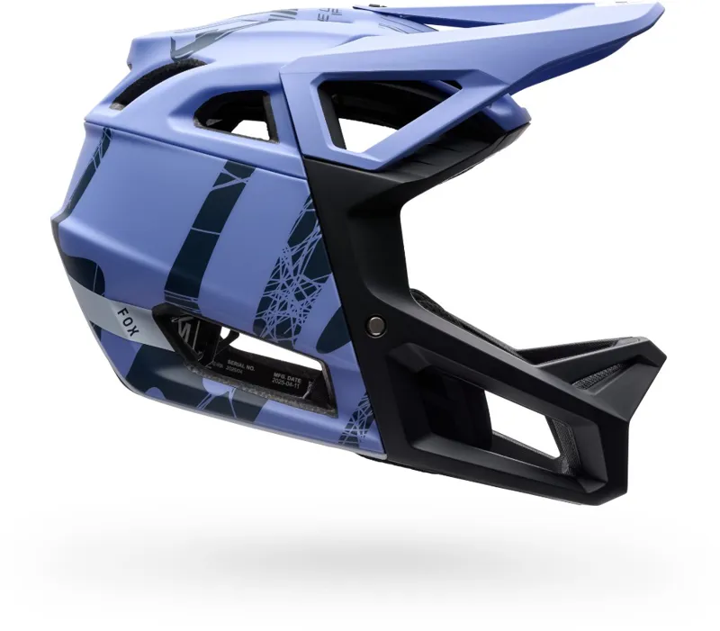 Fox Proframe RS Diffuse MTB Full Face Helmet Purple Dove-5