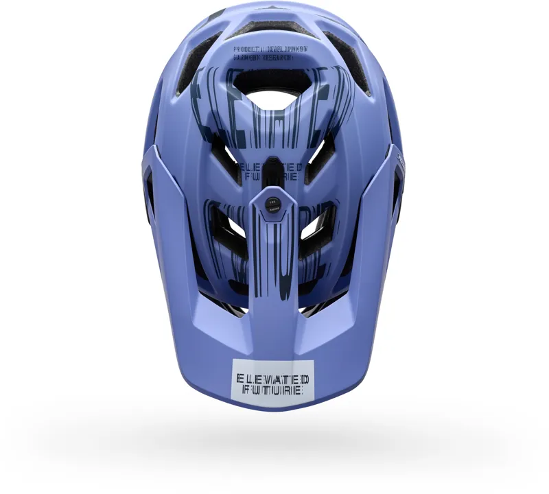 Fox Proframe RS Diffuse MTB Full Face Helmet Purple Dove-4