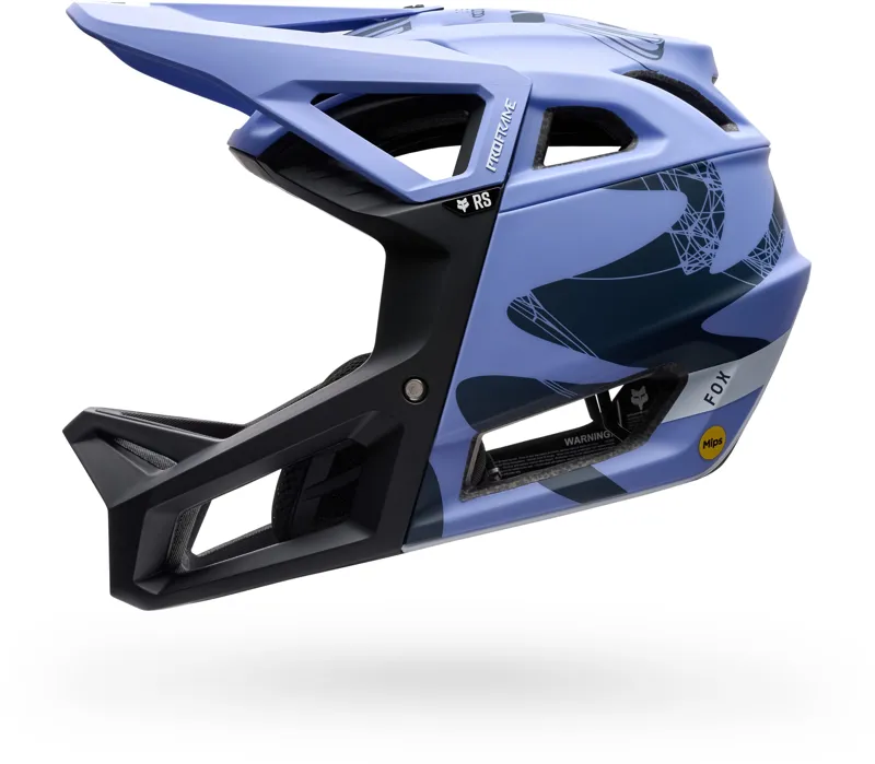 Fox Proframe RS Diffuse MTB Full Face Helmet Purple Dove-1