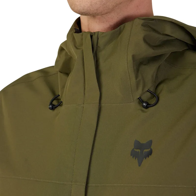 Fox Ranger 2.5L Water MTB Jacket Olive Green-5