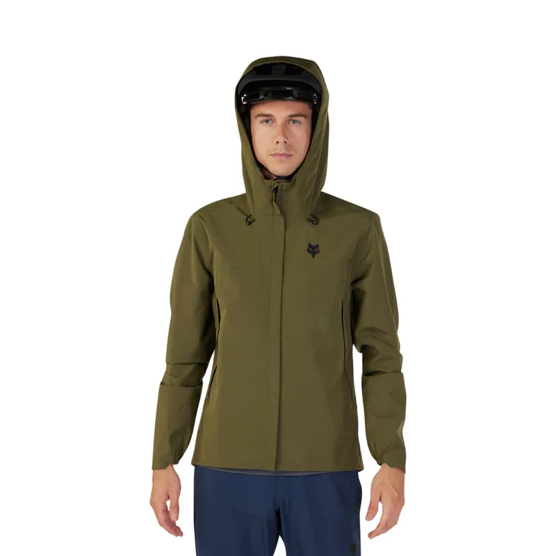 Fox Ranger 2.5L Water MTB Jacket Olive Green-7