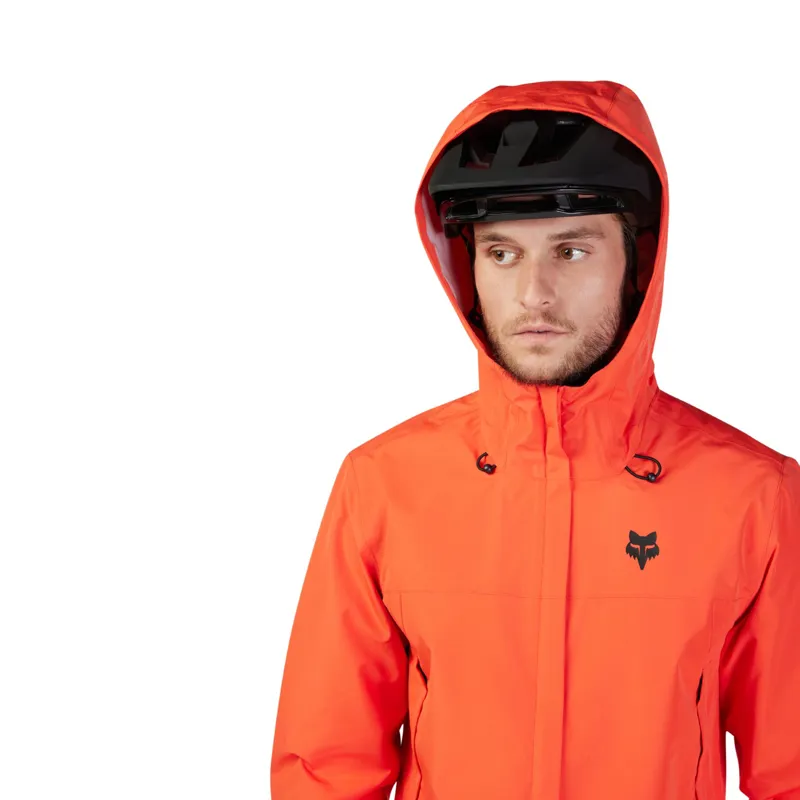 Fox Ranger 2.5L Water MTB Jacket Orange Flame-9