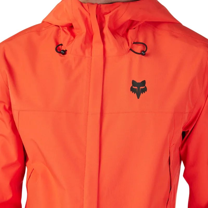 Fox Ranger 2.5L Water MTB Jacket Orange Flame-3