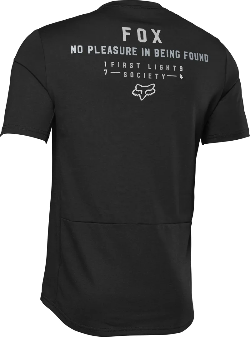 Fox Ranger Dri Release SS MTB Jersey Crys Black-2