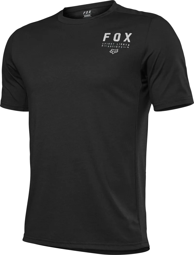 Fox Ranger Dri Release SS MTB Jersey Crys Black-1