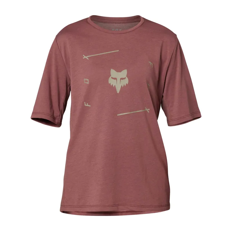 Fox Ranger Drirelease Veni Youth Short Sleeve Jersey Cordovan