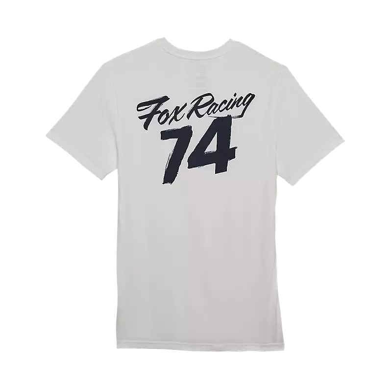 Fox Scripted Premium Short Sleeve Tee Optic White-1