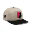 Fox Shadow Snapback Hat One Size White Chalk