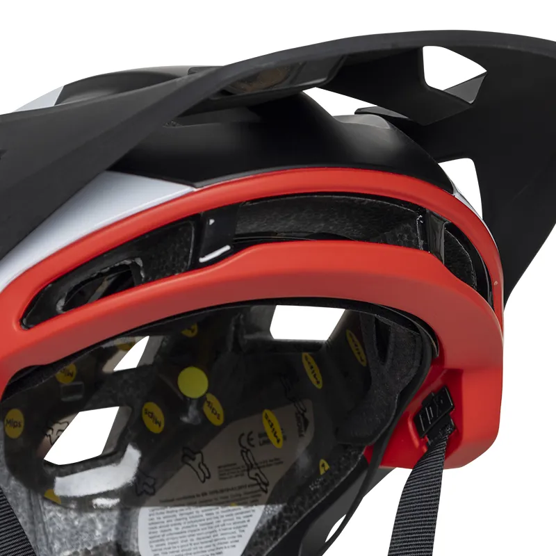 Fox Speedframe Pro MIPS MTB Helmet Klif Fluorescent Red-6