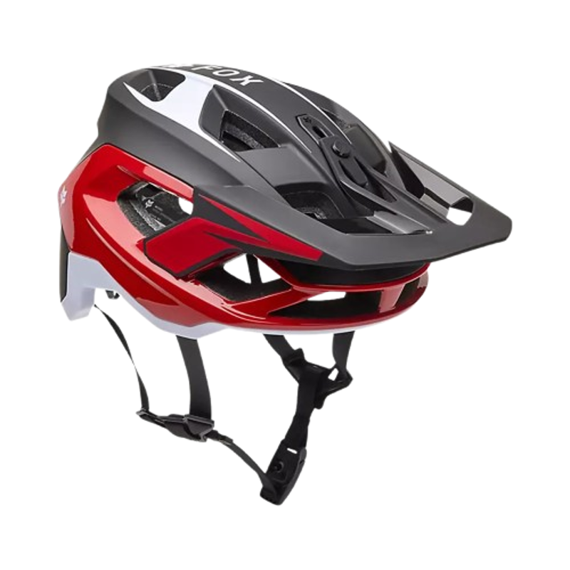 Fox Speedframe ProDefy MIPS MTB Helmet Fluorescent Red