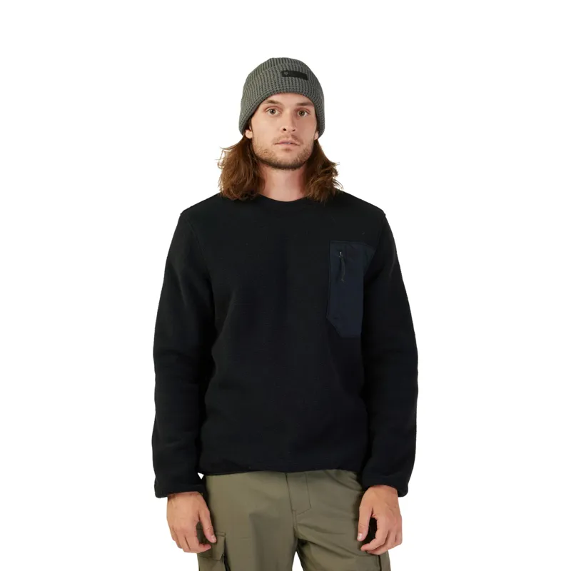 Fox Survivalist Sherpa Crew Fleece Black-2