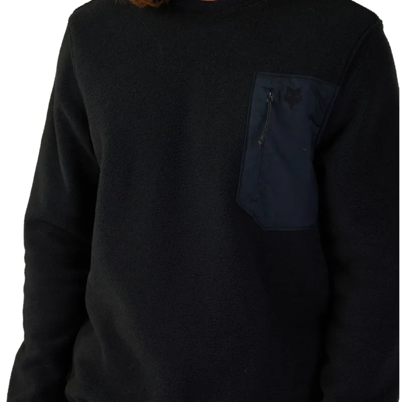 Fox Survivalist Sherpa Crew Fleece Black-4