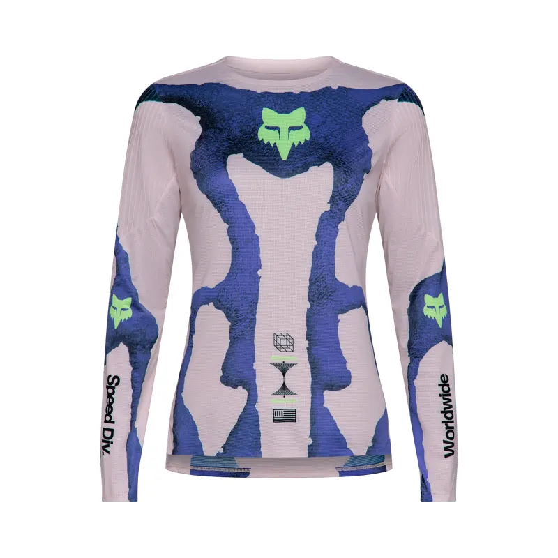 Fox Flexair Awareness LE Long Sleeve Jersey Womens Chalk