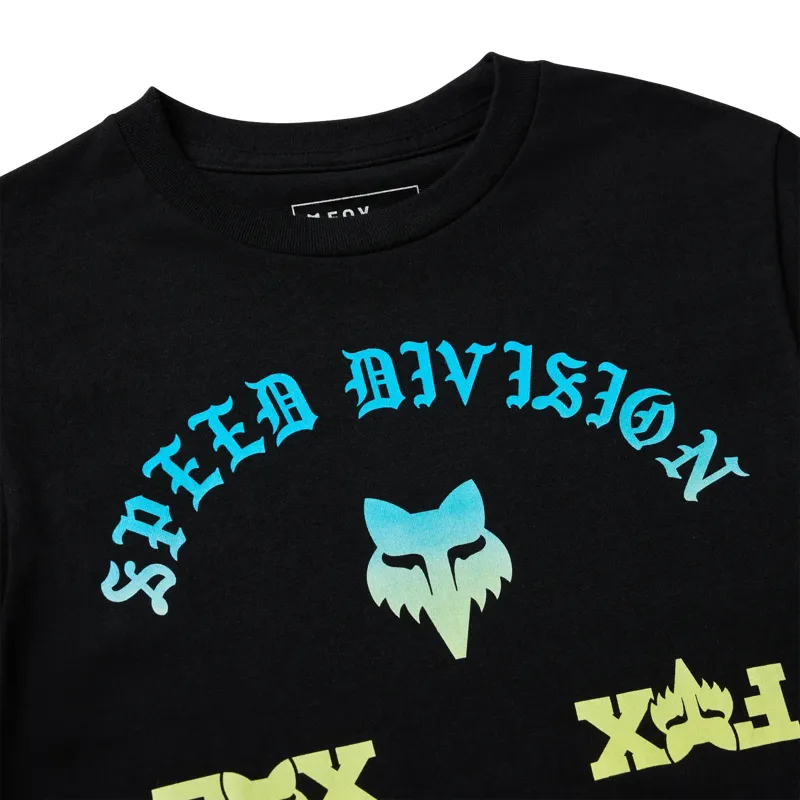 Fox Icon Youth Short Sleeve Tee Ultra Black-3