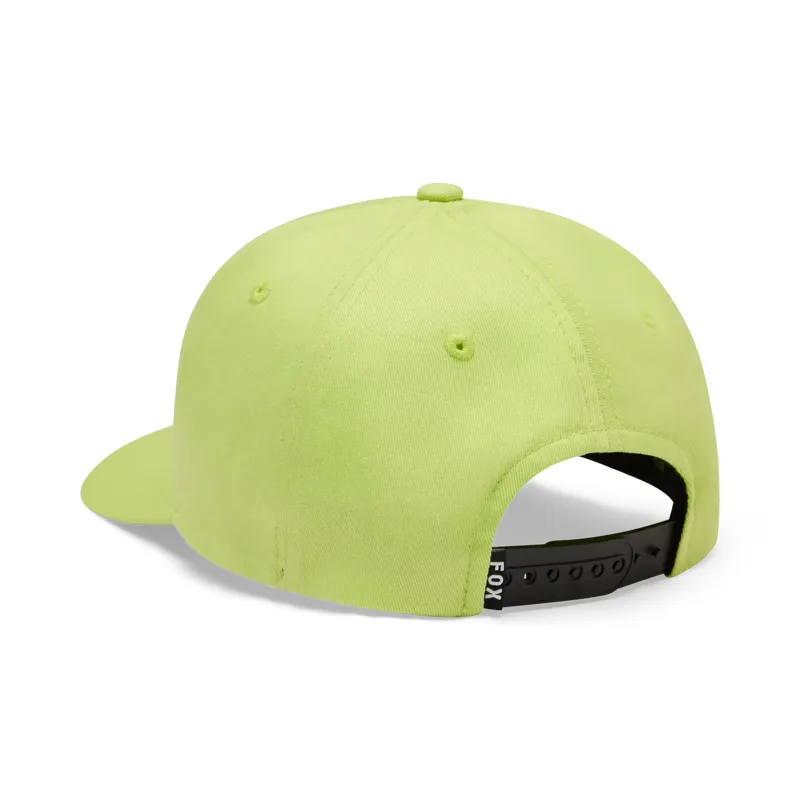 Fox Head 110 Youth Snapback Hat One Size Wild Lime-1