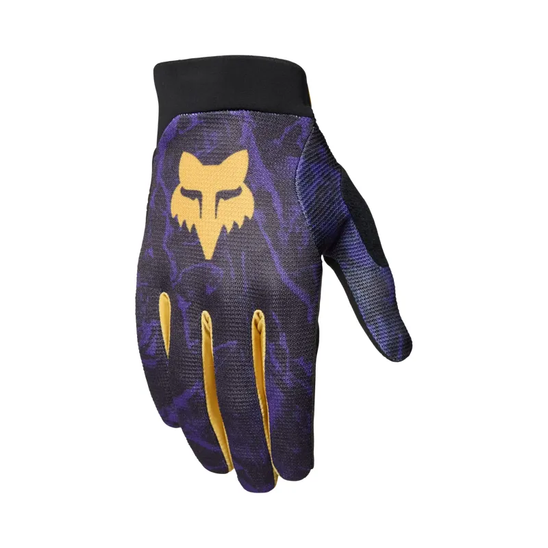Fox Ranger Youth Image Print Glove Plum Purple