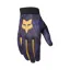 Fox Ranger Youth Image Print Glove Plum Purple
